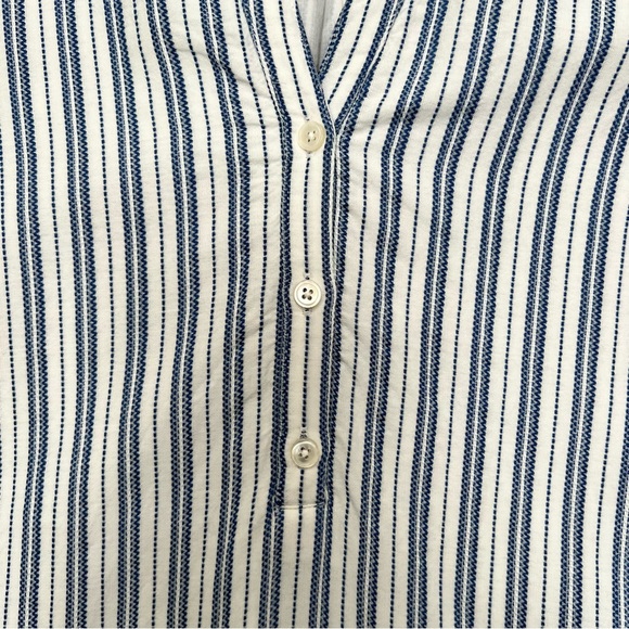 J. Crew Factory Striped Shirtdress - Picture 6 of 12